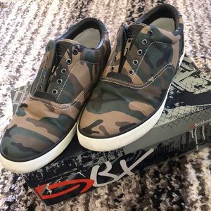 GBX Camo Slip-on Sneakers